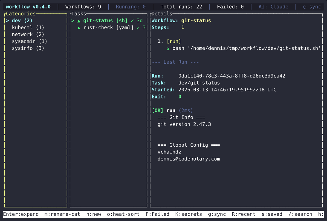AI-powered workflow creation demo